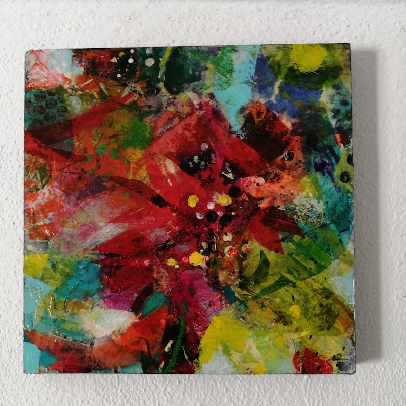 Mini bright abstract floral