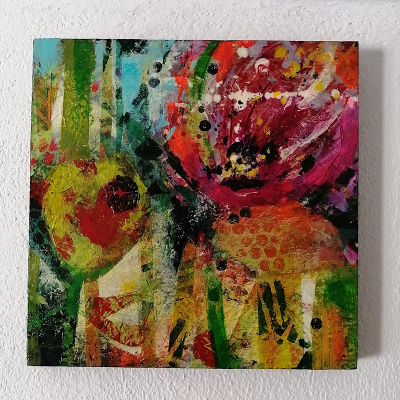 Mini bright abstract floral