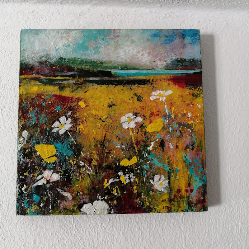 Mini bright abstract floral